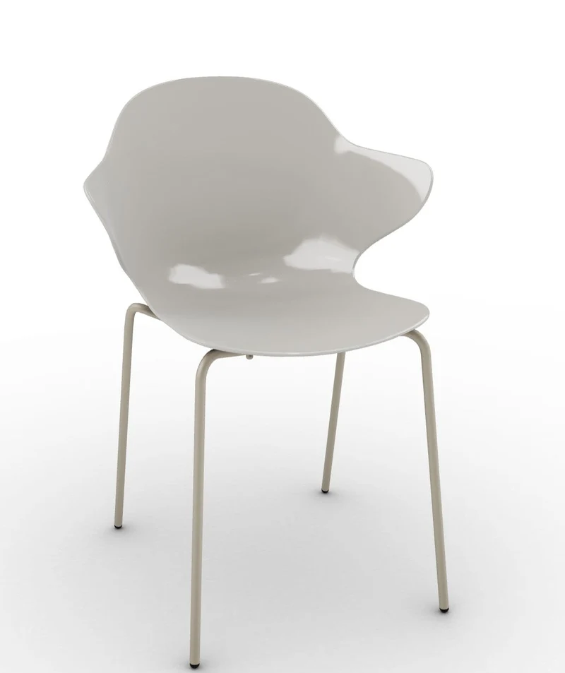 Chaise Calligaris - Saint Topez (Pieds en métal) CS1845