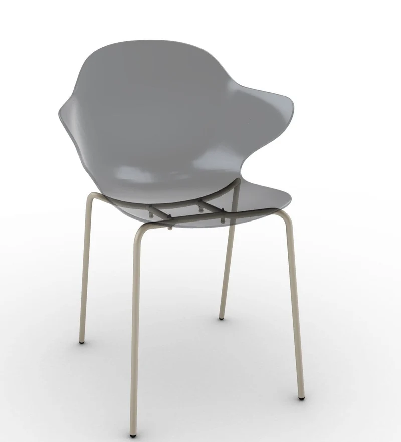 Chaise Calligaris - Saint Topez (Pieds en métal) CS1845