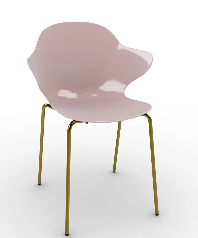 Chaise Calligaris - Saint Topez (Pieds en métal) CS1845