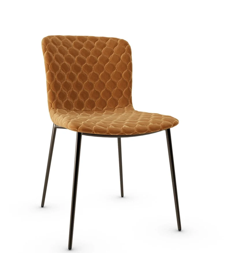 Chaise Calligaris - Love (Matelassé, Pieds en métal) CS1885-A