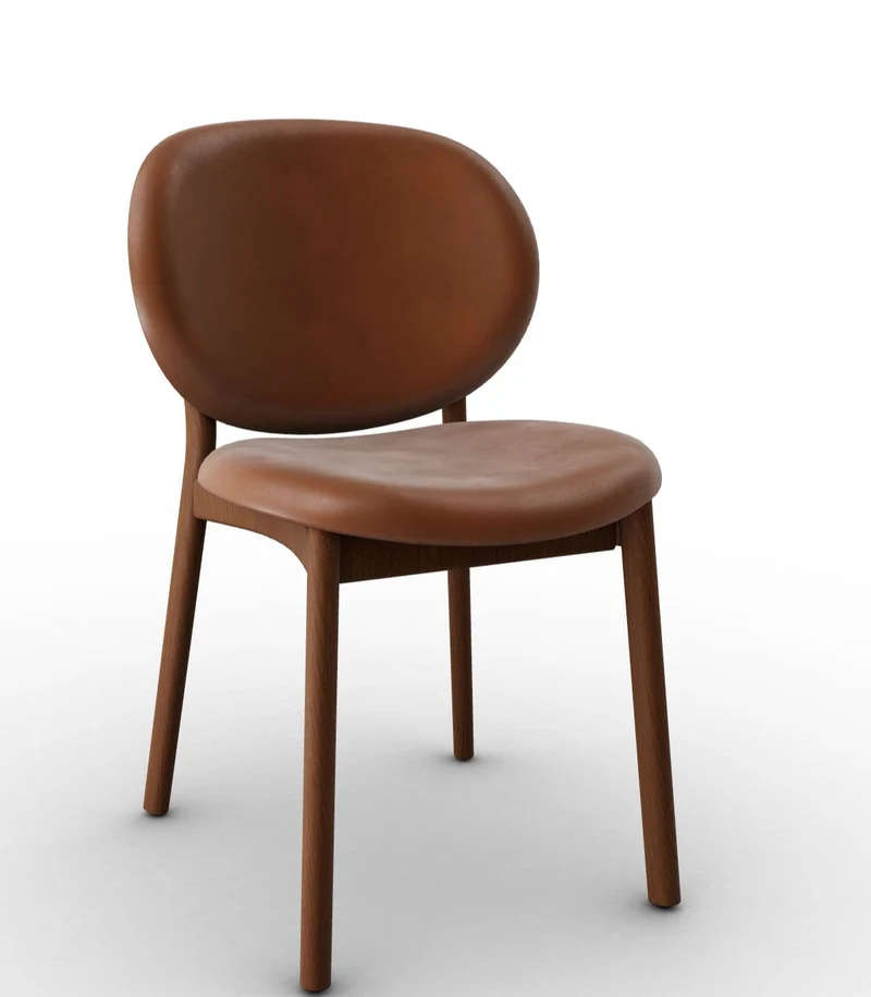 Chaise Calligaris - INÈS (Pieds en bois) CS2079