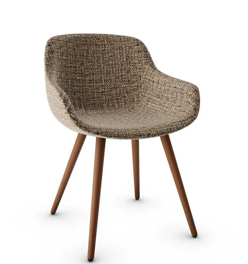 Chaise Calligaris - Igloo (Pieds en bois) CS1810