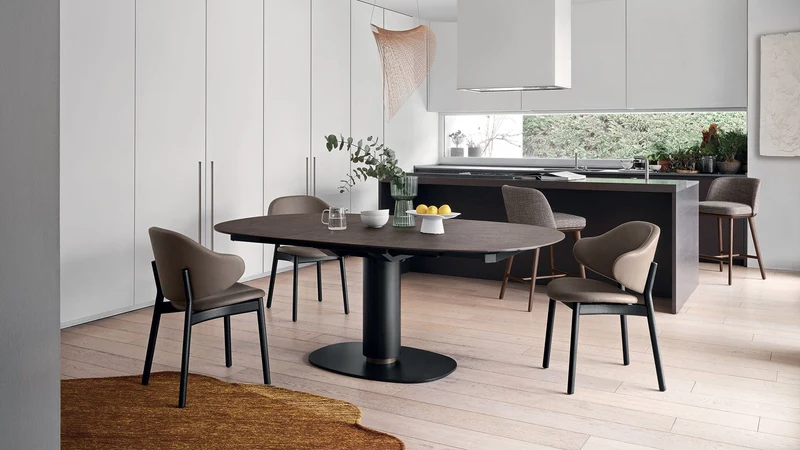 Chaise Calligaris - Holly (Pieds en bois) CS2080