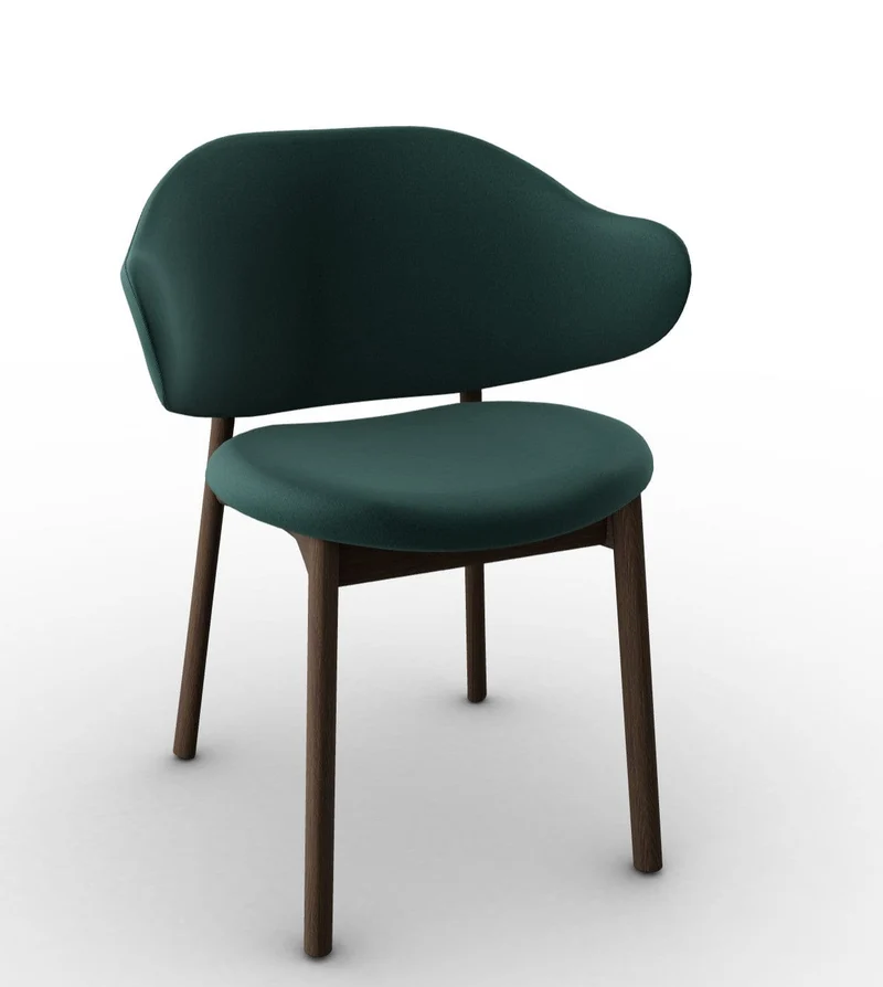 Chaise Calligaris - Holly (Pieds en bois) CS2080