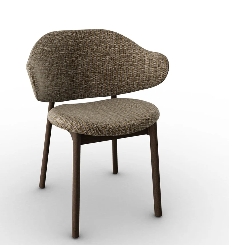 Chaise Calligaris - Holly (Pieds en bois) CS2080