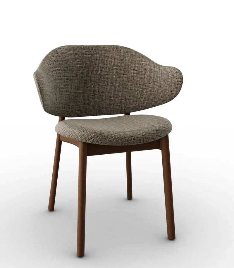 Chaise Calligaris - Holly (Pieds en bois) CS2080