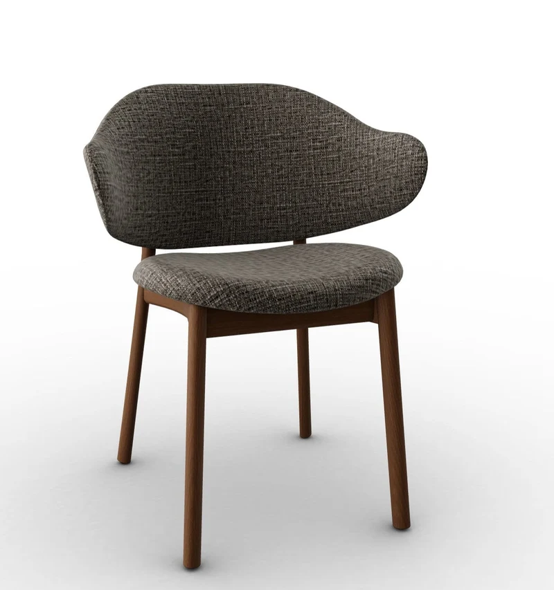 Chaise Calligaris - Holly (Pieds en bois) CS2080