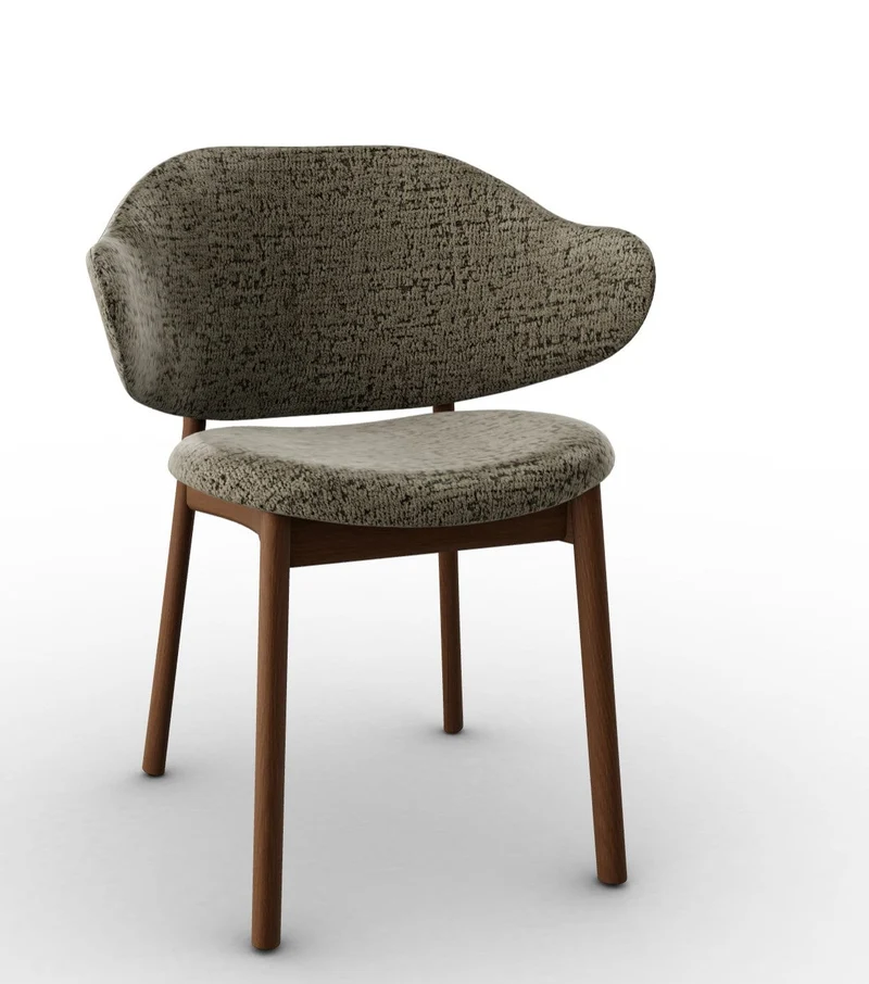 Chaise Calligaris - Holly (Pieds en bois) CS2080