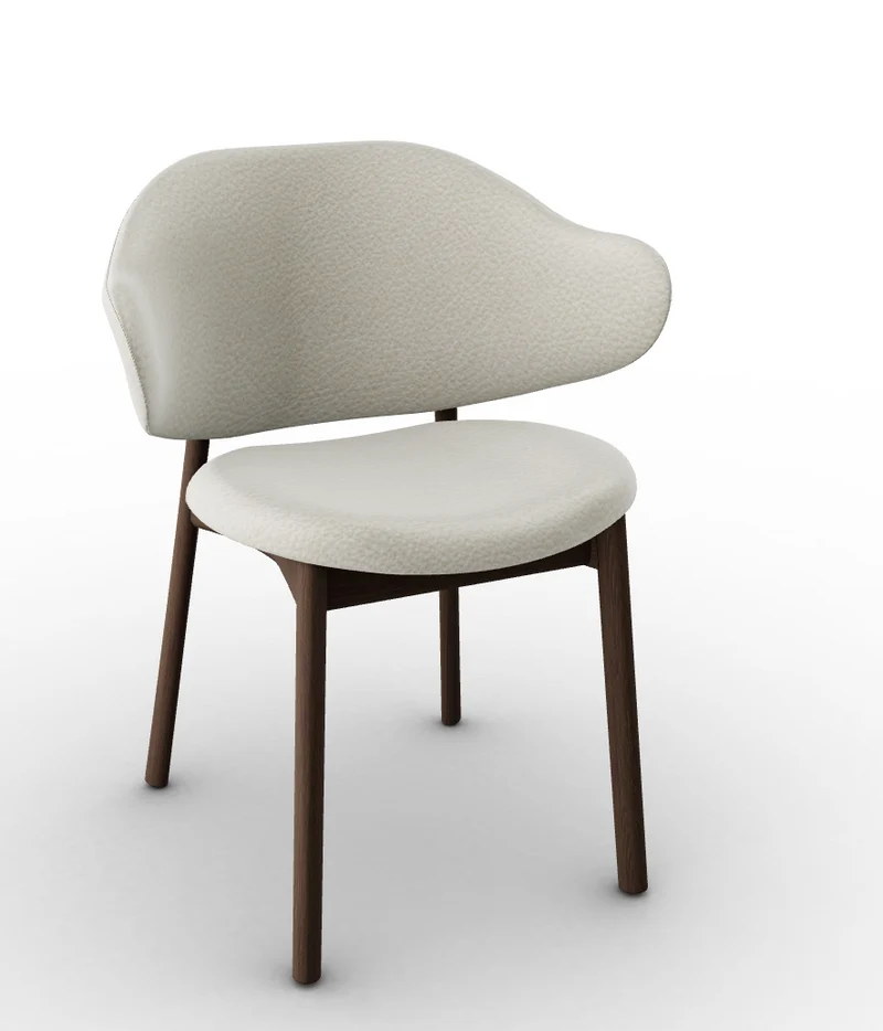 Chaise Calligaris - Holly (Pieds en bois) CS2080