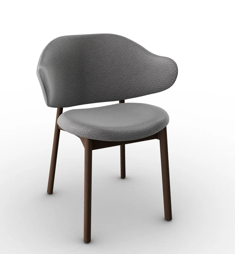 Chaise Calligaris - Holly (Pieds en bois) CS2080