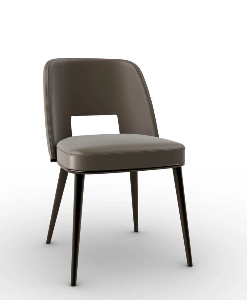 Chaise Calligaris - Foyer (Pieds en métal) CS1895