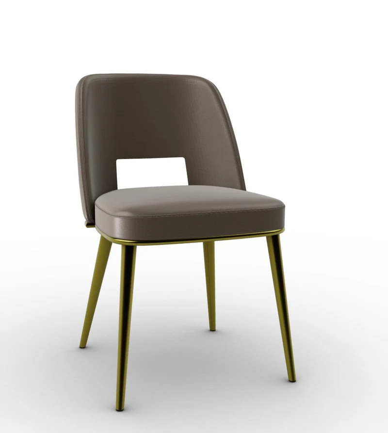 Chaise Calligaris - Foyer (Pieds en métal) CS1895
