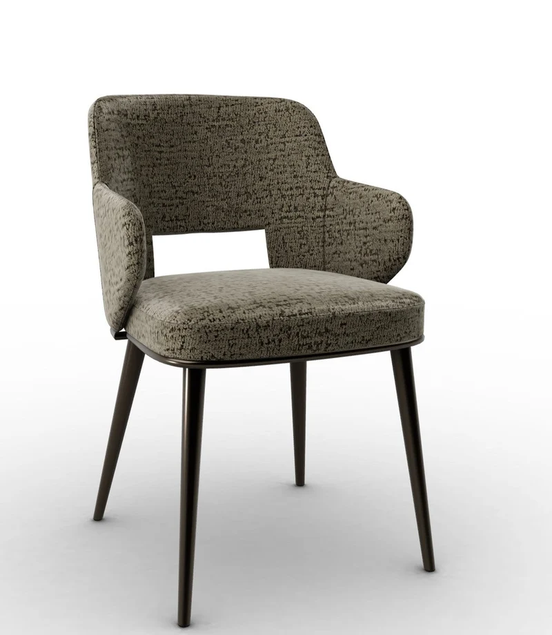 Chaise Calligaris - Foyer (Fauteuil avec pieds en métal) CS1897
