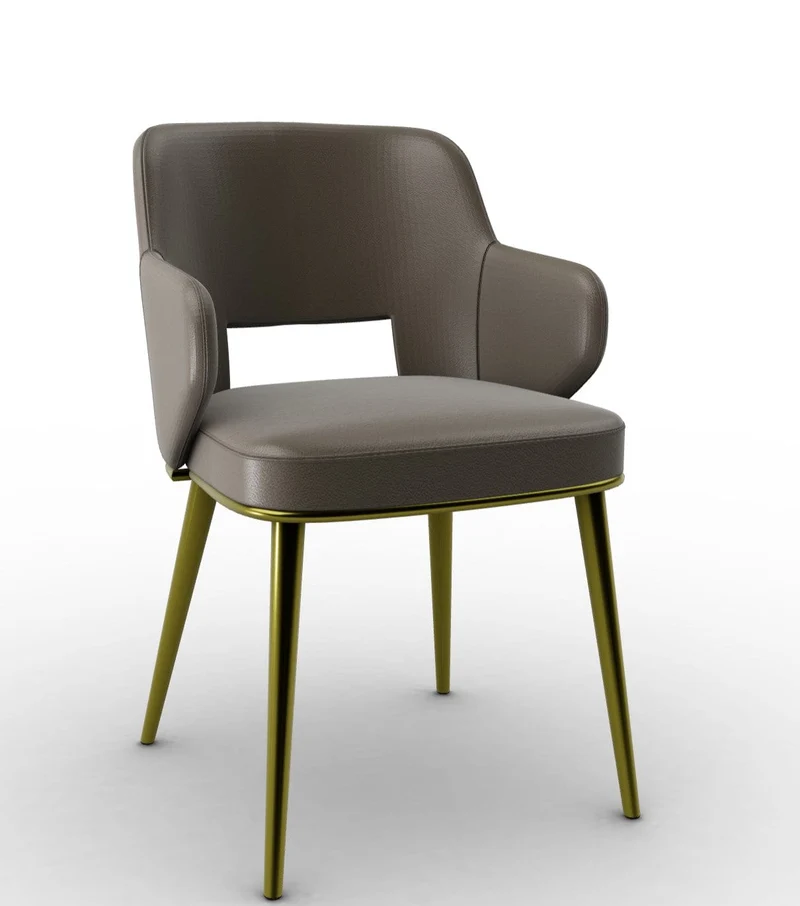 Chaise Calligaris - Foyer (Fauteuil avec pieds en métal) CS1897