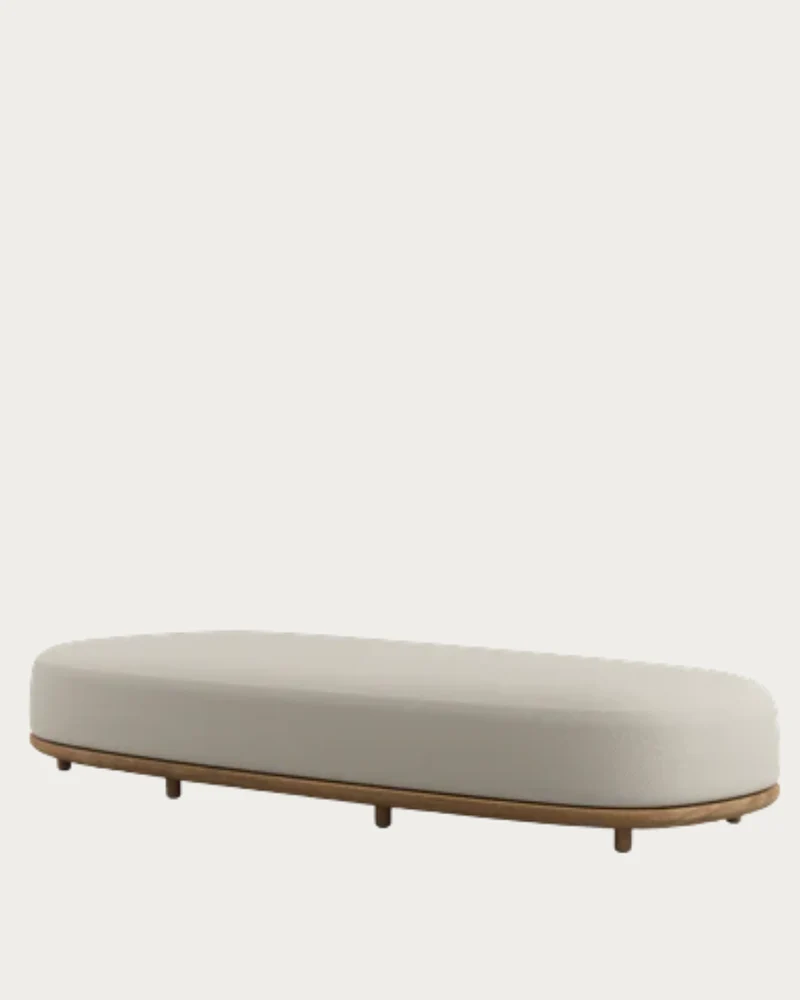 Pouf de jardin ELIO 3 places