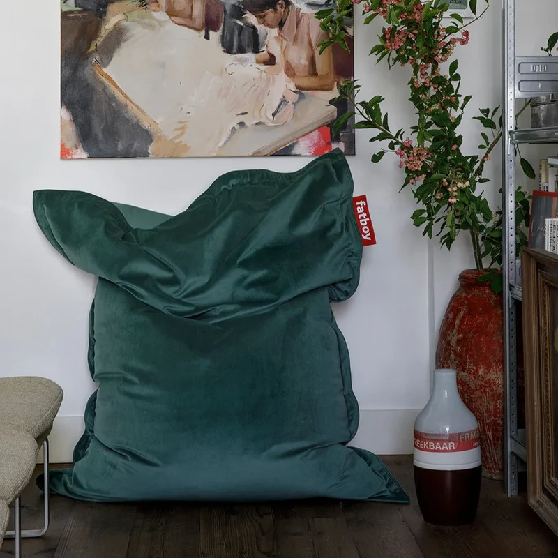 Pouf - original slim velvet - fatboy