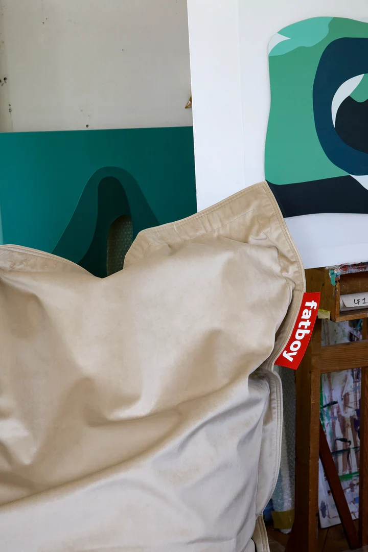 Pouf - original slim velvet - fatboy
