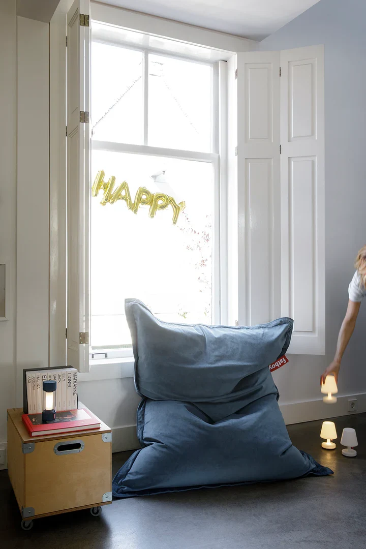 Pouf - original slim velvet - fatboy