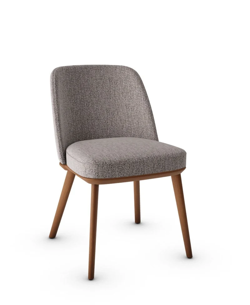 Chaise Calligaris - Foyer (Pieds en bois) CS1888