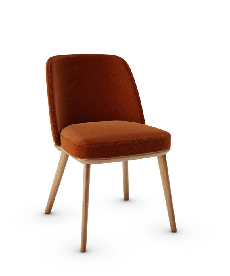 Chaise Calligaris - Foyer (Pieds en bois) CS1888