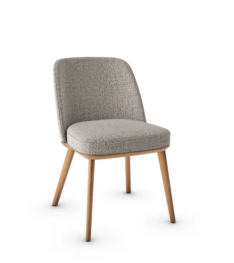 Chaise Calligaris - Foyer (Pieds en bois) CS1888