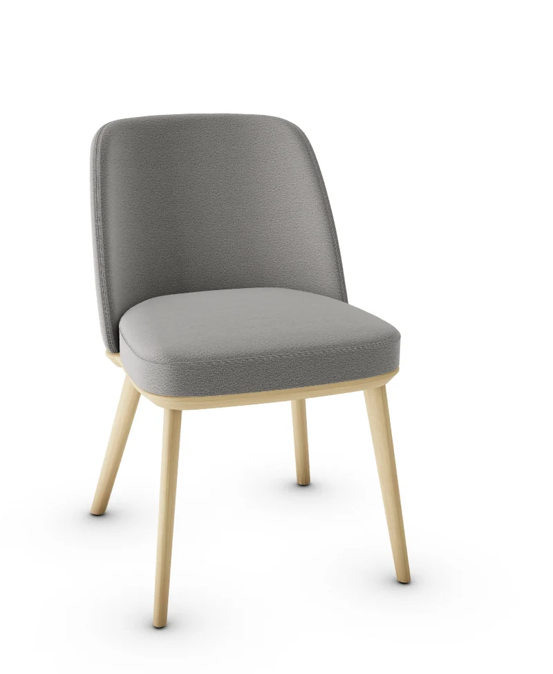 Chaise Calligaris - Foyer (Pieds en bois) CS1888