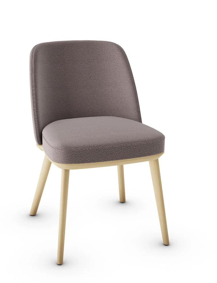 Chaise Calligaris - Foyer (Pieds en bois) CS1888