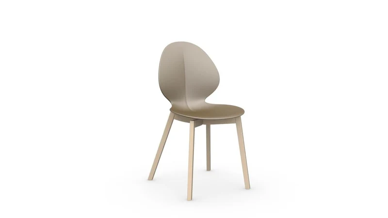 Chaise Calligaris - Basil Wood (CS1348)