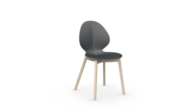 Chaise Calligaris - Basil Wood (CS1348)