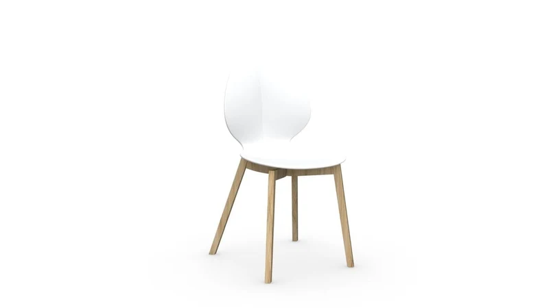Chaise Calligaris - Basil Wood (CS1348)