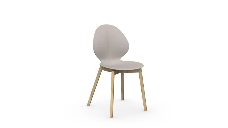 Chaise Calligaris - Basil Wood (CS1348)