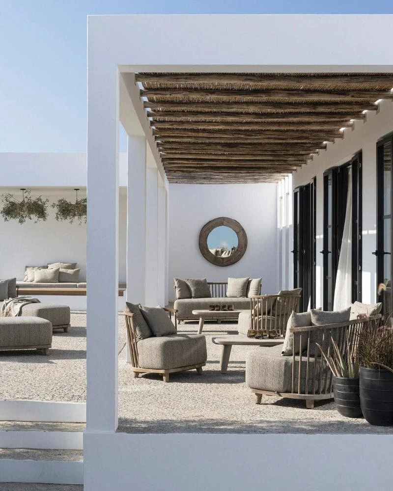 Canapé de jardin LOUNGE CAROL 2 places