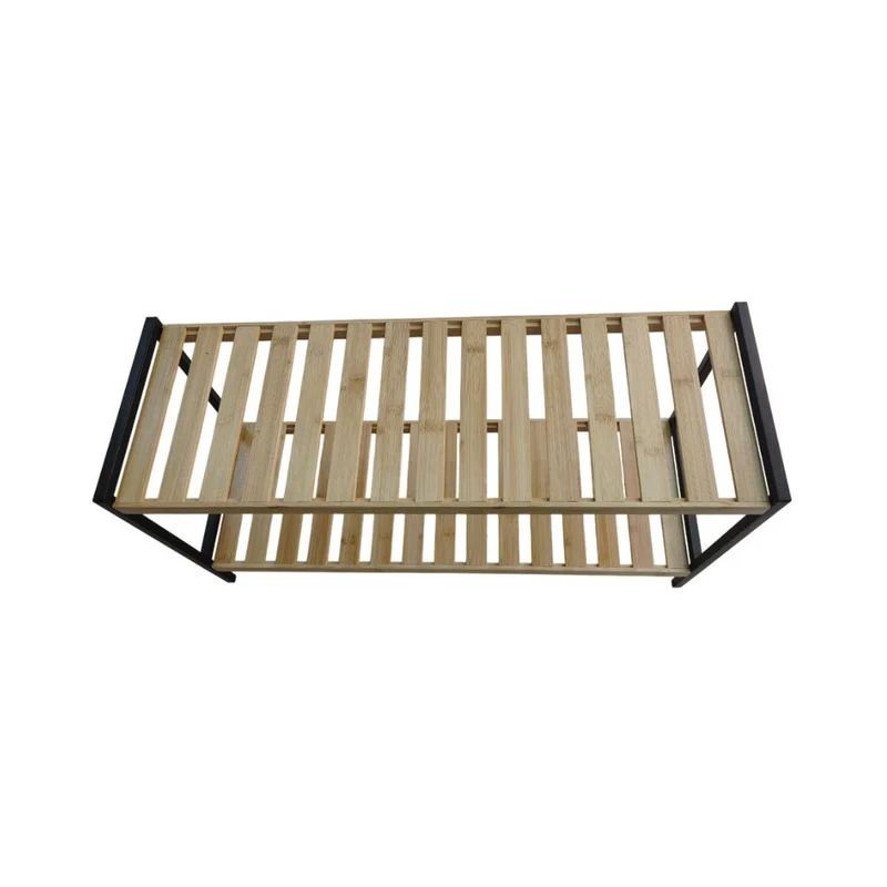 Rangement pour chaussures 2 étages, 69,5x24,5xH31CM