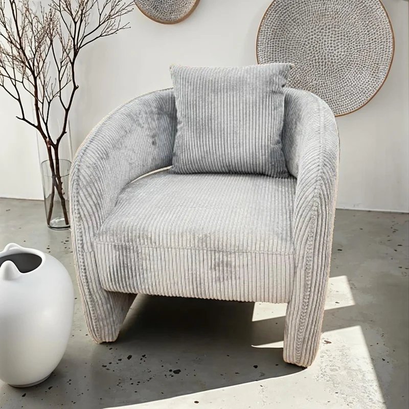 Fauteuil en velours, 75x82xH80CM - MIRA