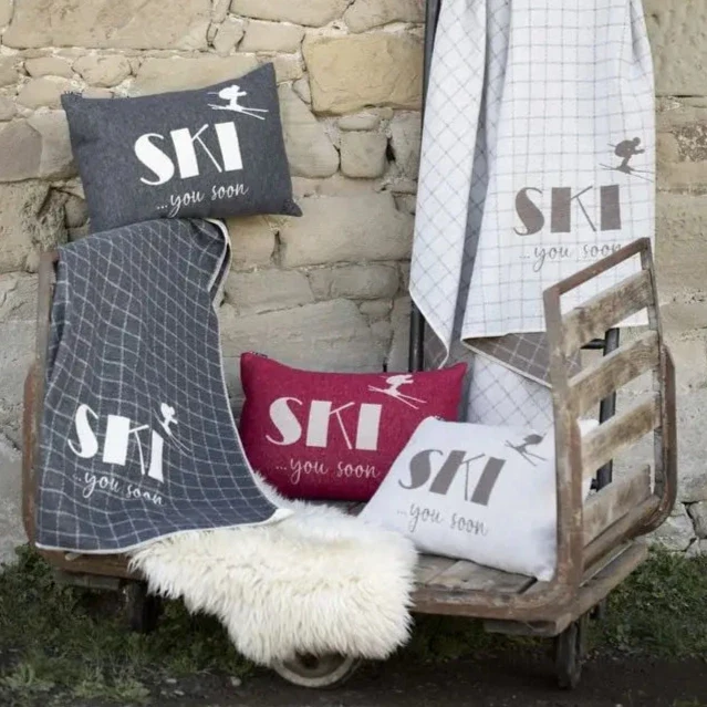 COUSSIN SKI YOU SOON GRIS