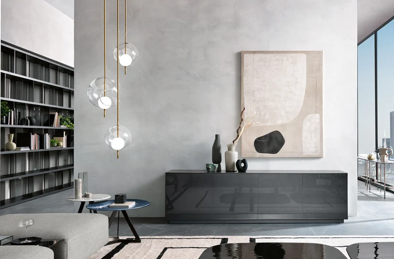 Bahut moderne - verre - Echo