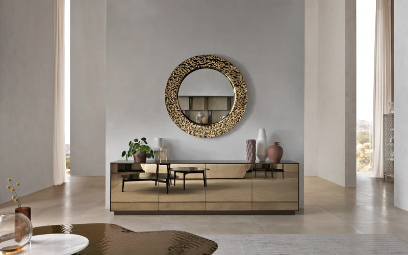 Bahut moderne - verre - Echo