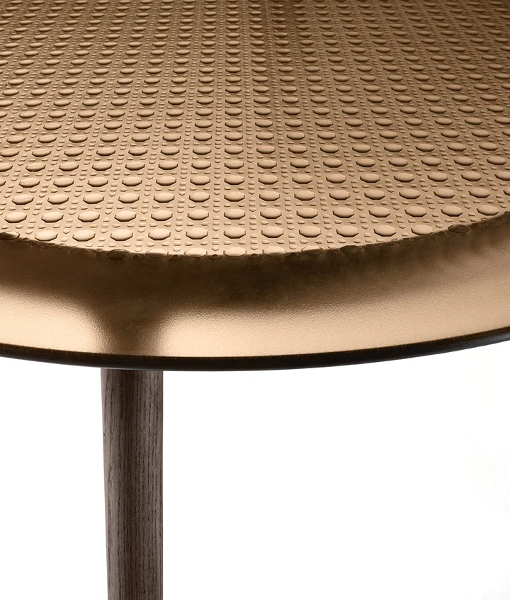 Table de salon - Verre - Cannage