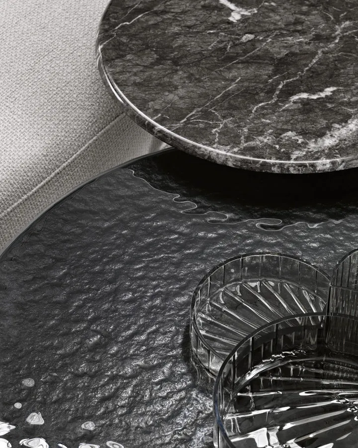 Table basse - verre en fusion - lakes