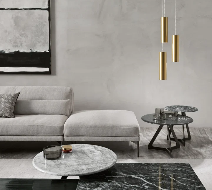 Table basse - verre en fusion - lakes