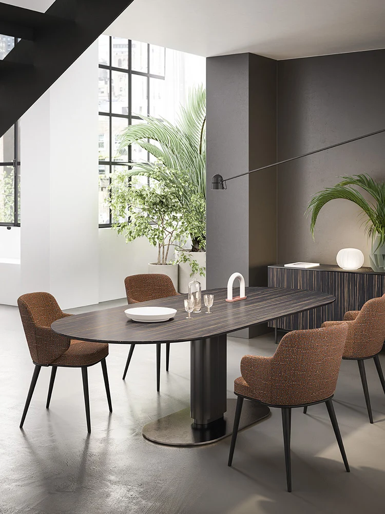 Chaise Foyer en bois | Chaise design en tissu ou cuir