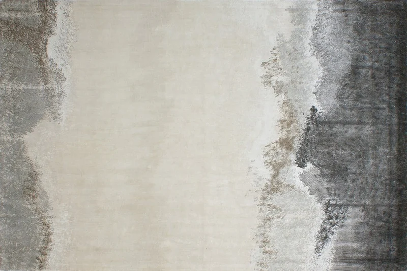 Tapis - Viscose - Nuances de gris - Land