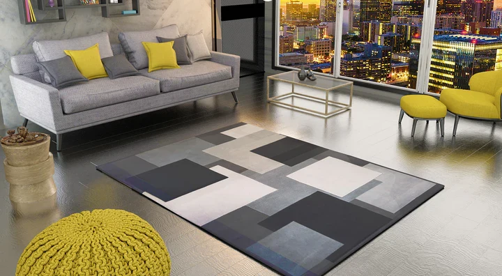 Tapis en Laine - Formes géométriques - SILVERS