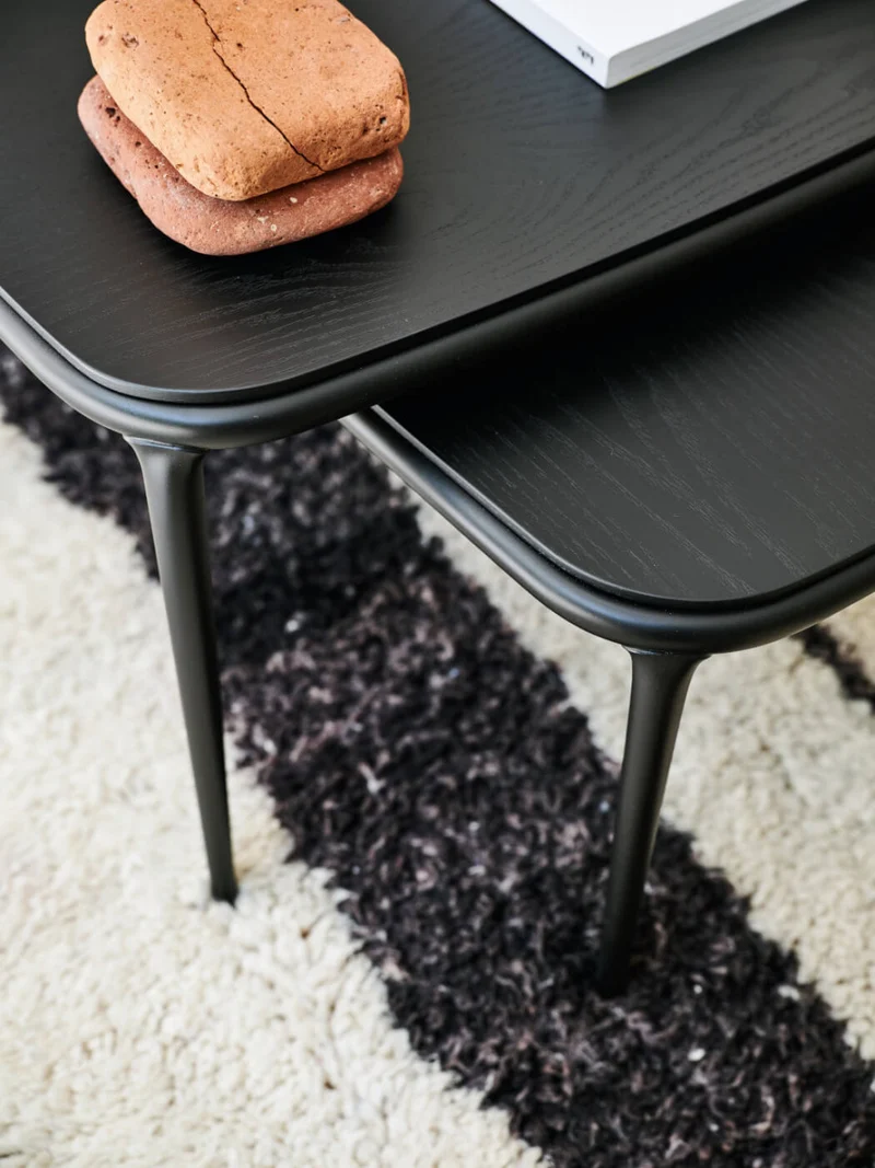 Table basse - Céramique ou bois - Lea