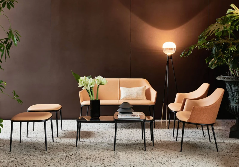 Table basse - Céramique ou bois - Lea