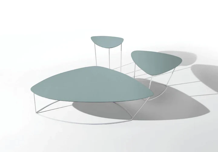 Table basse - Design - Plateau triangulaire - Guapa