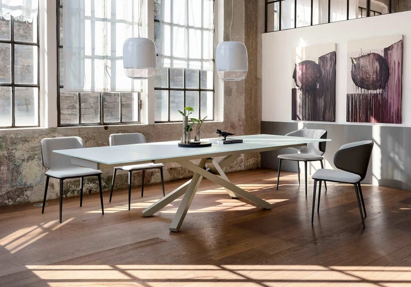Table fixe ou extensible - Contemporaine - Pechino