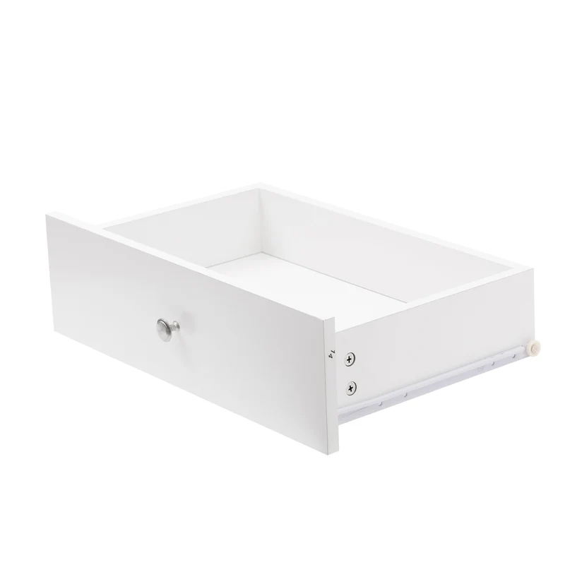 Buffet blanc effet bois 4 portes 3 tiroirs style campagne ADJUSTMARBLEONE