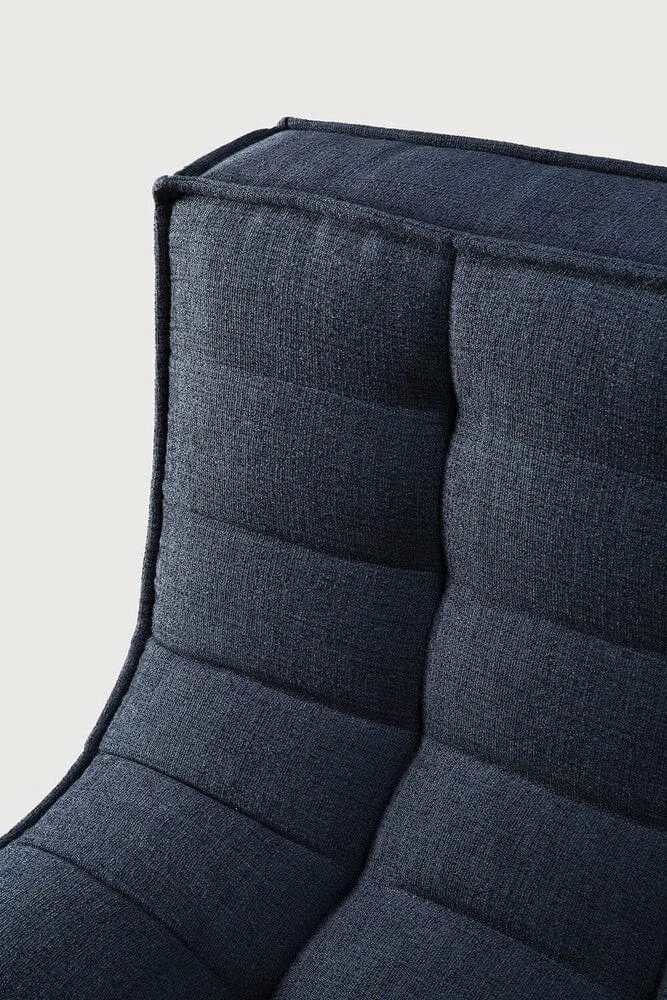 Ethnicraft Canapé Modulaire N701 - Tissu Éco (Angle Droit 90°)