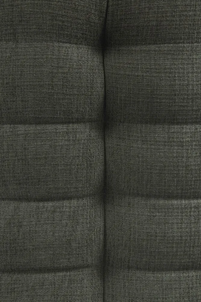 Ethnicraft Canapé Modulaire N701 - Tissu Éco (1 Place)